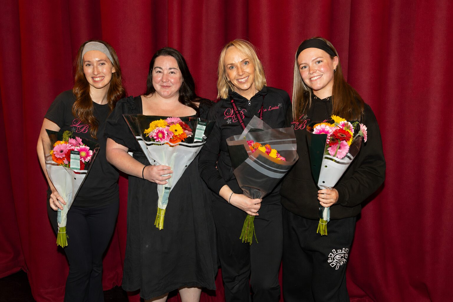 Louise Benson with the Louise Benson School of Dance teaching team